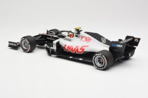 Haas VF-20 #50 M. Schumacher FP1 Abu Dhabi GP 2020 Minichamps 1:18 110201750 Metalas - nuotrauka 5 iš 6