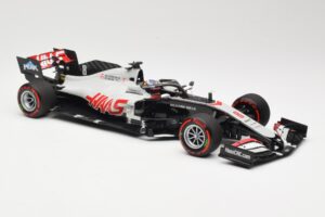 Haas VF-20 #8 R. Grosjean Bahrain GP 2020 Minichamps 1:18 110201508 Metalas - nuotrauka 4 iš 6