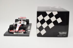 Haas VF-22 #20 K. Magnussen Bahrain GP 2022 Minichamps 1:18 117220120 Metalas - nuotrauka 6 iš 6
