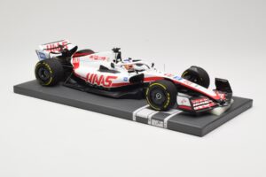 Haas VF-22 #20 K. Magnussen British GP 2022 Minichamps 1:18 117221020 Metalas - nuotrauka 4 iš 6
