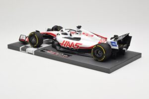 Haas VF-22 #20 K. Magnussen British GP 2022 Minichamps 1:18 117221020 Metalas - nuotrauka 5 iš 6
