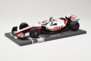 Haas VF-22 #47 M. Schumacher Bahrain GP 2022 Minichamps 1:18 117220147 Metalas - nuotrauka 2 iš 6