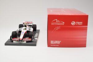 Haas VF-22 #47 M. Schumacher Bahrain GP 2022 Minichamps 1:18 117220147 Metalas - nuotrauka 6 iš 6