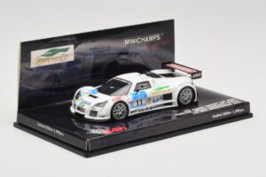 HHF Hybrid Concept Car #11 H-H. Frentzen / Muller / Schwager / Engels 24 Hours Nurburgring 2008 Minichamps 1:43 437080911 Met - nuotrauka 2 iš 4