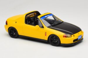 Honda Civic del Sol Spoon Phoenix Yellow Otto 1:18 OT1154 Derva - nuotrauka 2 iš 6