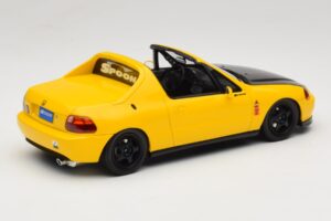 Honda Civic del Sol Spoon Phoenix Yellow Otto 1:18 OT1154 Derva - nuotrauka 3 iš 6