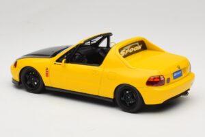 Honda Civic del Sol Spoon Phoenix Yellow Otto 1:18 OT1154 Derva - nuotrauka 4 iš 6