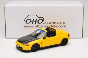 Honda Civic del Sol Spoon Phoenix Yellow Otto 1:18 OT1154 Derva - nuotrauka 6 iš 6