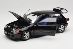 Honda Civic SiR II EG6 VTEC Juodas LCD 1:18 LCD18018-BL Metalas - nuotrauka 2 iš 9