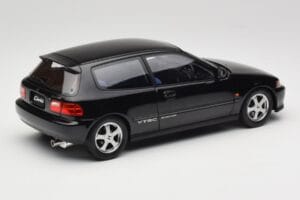 Honda Civic SiR II EG6 VTEC Juodas LCD 1:18 LCD18018-BL Metalas - nuotrauka 3 iš 9