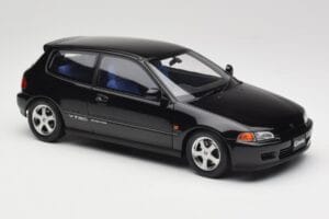 Honda Civic SiR II EG6 VTEC Juodas LCD 1:18 LCD18018-BL Metalas - nuotrauka 6 iš 9