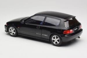 Honda Civic SiR II EG6 VTEC Juodas LCD 1:18 LCD18018-BL Metalas - nuotrauka 7 iš 9