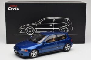Honda Civic SiR II EG6 VTEC Mėlynas LCD 1:18 LCD18018-BU Metalas - nuotrauka 9 iš 9