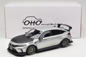Honda Civic Type R FL5 Mugen Matte Silver Otto 1:18 OT1133 Derva - nuotrauka 6 iš 6