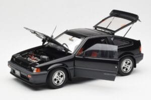 Honda CR-X Si Ballade Sport Juodas AUTOart 1:18 73261 Metalas - nuotrauka 2 iš 8