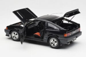 Honda CR-X Si Ballade Sport Juodas AUTOart 1:18 73261 Metalas - nuotrauka 5 iš 8