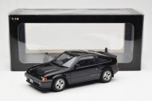 Honda CR-X Si Ballade Sport Juodas AUTOart 1:18 73261 Metalas - nuotrauka 8 iš 8