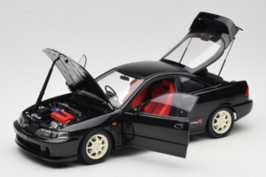 Honda Integra Type R DC2 Pre-Facelift Flamenco Black Pearl MotorHelix 1:18 M85203 Metalas - nuotrauka 2 iš 8