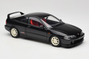 Honda Integra Type R DC2 Pre-Facelift Flamenco Black Pearl MotorHelix 1:18 M85203 Metalas - nuotrauka 6 iš 8