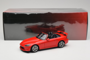 Honda S2000 AP2 Type S New Formula Red MotorHelix 1:18 M85112 Metalas - nuotrauka 9 iš 9