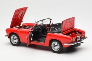 Honda S800 Roadster Raudonas AUTOart 1:18 73276 Metalas - nuotrauka 5 iš 8