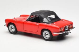 Honda S800 Roadster Raudonas AUTOart 1:18 73276 Metalas - nuotrauka 7 iš 8