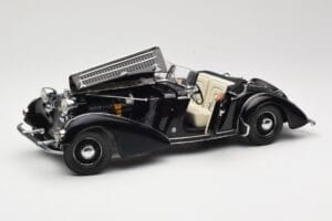 Horch 855 Roadster Juodas Sun Star 1:18 2401 Metalas - nuotrauka 2 iš 8