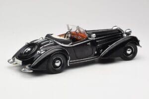 Horch 855 Roadster Juodas Sun Star 1:18 2401 Metalas - nuotrauka 3 iš 8