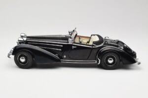 Horch 855 Roadster Juodas Sun Star 1:18 2401 Metalas - nuotrauka 4 iš 8