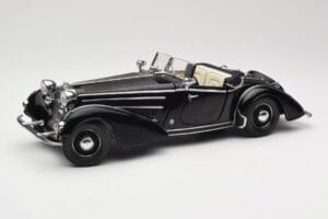 Horch 855 Roadster Juodas Sun Star 1:18 2401 Metalas