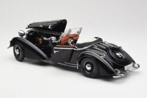 Horch 855 Roadster Juodas Sun Star 1:18 2401 Metalas - nuotrauka 5 iš 8