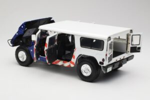 Hummer H1 AM General Gore-Lieberman Humvee America Exoto 1:18 01807 Metalas - nuotrauka 5 iš 8