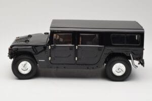 Hummer H1 Hard Top Juodas Exoto 1:18 01803 Metalas - nuotrauka 4 iš 8