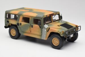 Hummer H1 Station Wagon Military Maisto 1:18 56049 Metalas - nuotrauka 6 iš 8