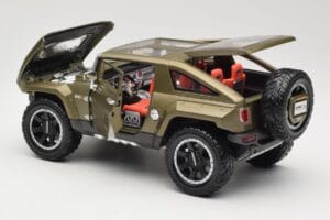 Hummer HX Concept Žalias Maisto 1:18 36171 Metalas - nuotrauka 5 iš 8