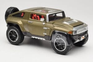 Hummer HX Concept Žalias Maisto 1:18 36171 Metalas - nuotrauka 6 iš 8