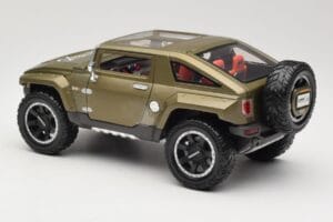 Hummer HX Concept Žalias Maisto 1:18 36171 Metalas - nuotrauka 7 iš 8