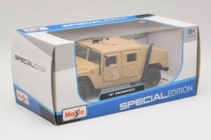 AM General Humvee Military Maisto 1:27 31974 Metalas - nuotrauka 2 iš 3