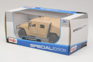 AM General Humvee Military Maisto 1:27 31974 Metalas - nuotrauka 3 iš 3