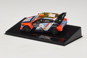 Hyundai i20 N Rally1 #1 T. Neuville / M. Wydaeghe Rally Monte Carlo 2025 IXO 1:43 RAM973C Metalas - nuotrauka 3 iš 4