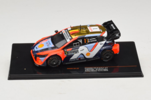 Hyundai i20 N Rally1 #1 T. Neuville / M. Wydaeghe Rally Monte Carlo 2025 IXO 1:43 RAM973C Metalas