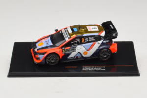 Hyundai i20 N Rally1 #8 O. Tanak / M. Jarveoja Rally Monte Carlo 2025 IXO 1:43 RAM973B Metalas