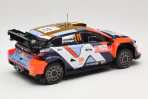 Hyundai i20 N Rally1 #11 Hyundai Shell Mobis WRT T. Neuville / M. Wydaeghe Rally Poland 2024 IXO 1:18 18RMC214 Metalas - nuotrauka 2 iš 6