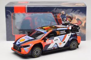 Hyundai i20 N Rally1 #11 Hyundai Shell Mobis WRT T. Neuville / M. Wydaeghe Rally Poland 2024 IXO 1:18 18RMC214 Metalas - nuotrauka 6 iš 6
