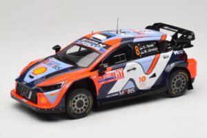 Hyundai i20 N Rally1 #8 Hyundai Shell Mobis WRT O. Tanak / M. Jarveoja Rally Chile 2024 IXO 1:18 18RMC223 Metalas