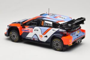 Hyundai i20 N Rally1 #8 Hyundai Shell Mobis WRT O. Tanak / M. Jarveoja Rally Chile 2024 IXO 1:18 18RMC223 Metalas - nuotrauka 5 iš 6
