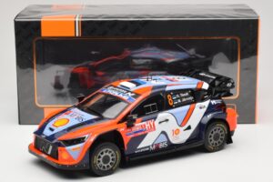 Hyundai i20 N Rally1 #8 Hyundai Shell Mobis WRT O. Tanak / M. Jarveoja Rally Chile 2024 IXO 1:18 18RMC223 Metalas - nuotrauka 6 iš 6