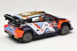 Hyundai i20 N Rally1 WRC Hybrid #11 T. Neuville / M. Wydaeghe Safari Rally Kenya 2024 IXO 1:18 18RMC208 Metalas - nuotrauka 2 iš 6