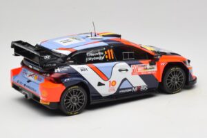 Hyundai i20 N Rally1 #11 T. Neuville / M. Wydaeghe Rally Japan WRC World Champion 2024 IXO 1:18 18RMC228 Metalas - nuotrauka 2 iš 6