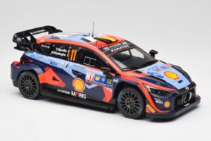 Hyundai i20 N Rally1 WRC #11 T. Neuville / M. Wydaeghe Central European Rally Winner 2023 IXO 1:18 18RMC193 Metalas - nuotrauka 4 iš 6